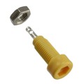 105-0807-001 - CONN TIP JACK SLDR EYELET YELLOW