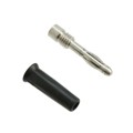 5934-0 - CONN BANANA PLUG SLDRLESS BLACK