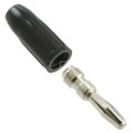 BU-00246-0 - CONN BANANA PLUG SLDRLESS BLACK