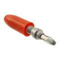 108-0306-001 - CONN BANANA PLUG SLDRLESS ORANGE