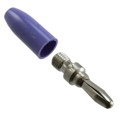 108-0312-001 - CONN BANANA PLUG SLDRLESS VIOLET