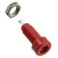 105-0602-001 - CONN TIP JACK TURRET RED