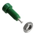 105-0604-001 - CONN TIP JACK TURRET GREEN