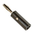 BU-00245-0 - CONN BANANA PLUG SLDRLESS BLACK