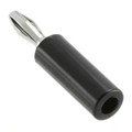 BU-00243-0 - CONN BANANA PLUG SLDRLESS BLACK