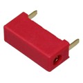 M3498-99 - CONN TIP JACK SOLDER RED