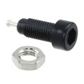 6032 - CONN TIP JACK TURRET BLACK