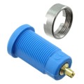 5931-6 - CONN BANANA JACK SOLDER BLUE