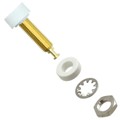 2854-9 - CONN BANANA JACK TURRET WHITE