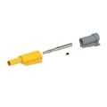 CT2631-4 - CONN BANANA PLUG STACK SCREW YLW