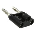 BU-00247-0 - CONN DBL BAN PLUG STACK SLDRLESS