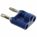 MDP-6 - CONN DBL BAN PLUG STACK SLDRLESS