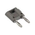 MDP-8 - CONN DBL BAN PLUG STACK SLDRLESS