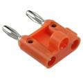 MDP-3# - CONN DBL BAN PLUG STACK SLDRLESS
