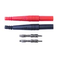 BU-P6383-0/2 - CONN BANANA PLUG BLACK/RED