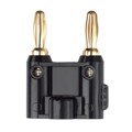 4892-0 - CONN DBL BAN PLUG STACK SLDRLESS