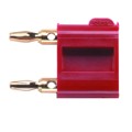 2244-2 - CONN DBL BANANA PLUG STACK MINI