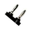 BU-P5145 - CONN DBL BANANA PLUG SLDR BLACK