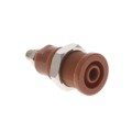 BU-P72930-1 - CONN BANANA JACK THRD BROWN
