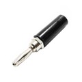 BU-00244-0 - CONN BANANA PLUG SLDRLESS BLACK