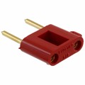 3452-2 - CONN DBL TIP PLG STACK SLDRLESS