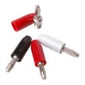 70090196 - BANANA PLUG SOLDERLESS  BLK