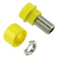 CT2230-4 - CONN BANANA JACK THREADED YELLOW