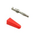 5936-2 - CONN BANANA PLUG MINI SLDR RED