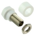 CT2230-9 - CONN BANANA JACK THREADED WHITE
