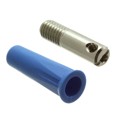 CT2215-6 - CONN BANANA JACK SCREW BLUE
