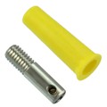 CT2215-4 - CONN BANANA JACK SCREW YELLOW