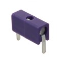 105-0762-001 - CONN TIP JACK SOLDER VIOLET