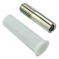 CT2215-9 - CONN BANANA JACK SCREW WHITE