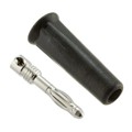 CT2011-0 - CONN BANANA PLUG SLDRLESS BLACK