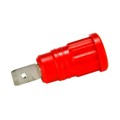 CT2911-2 - CONN BANANA JACK QC RED