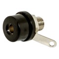 BU-00233-0 - CONN BANANA JACK PRESS-FIT BLACK