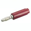 BU-00226-2 - CONN BANANA PLUG THRD RED