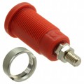 CT2236-2 - CONN BANANA JACK THRD RED