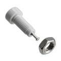 6030 - CONN TIP JACK TURRET WHITE