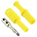 CT2989-4 - CONN BANANA PLUG SLDRLESS YELLOW