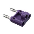 MDP-7 - CONN DBL BAN PLUG STACK SLDRLESS