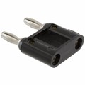 1330-0 - CONN DBL BAN PLUG STACK SLDRLESS