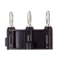 2970-0 - CONN TRPL BAN PLG STACK SLDRLESS