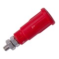 CT3080-2 - JACK SAFETY 2MM STUD PUSHIN RED
