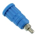 CT2243-6 - CONN BANANA JACK THRD BLUE