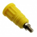 CT2243-4 - CONN BANANA JACK THRD YELLOW