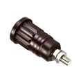 CT2243-1 - CONN BANANA JACK THRD BROWN
