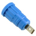 CT2915-6 - CONN BANANA JACK QC BLUE