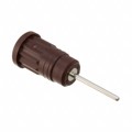 CT2913-1 - CONN BANANA JACK PRESS-FIT BROWN