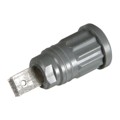 CT2911-8 - CONN BANANA JACK QC GRAY
